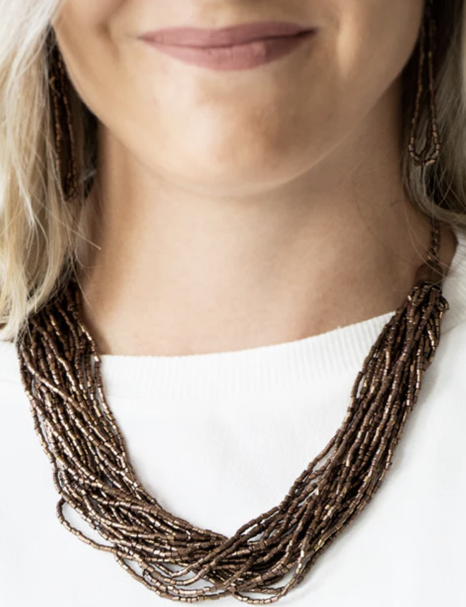 The Speed of STARLIGHT Copper Necklace