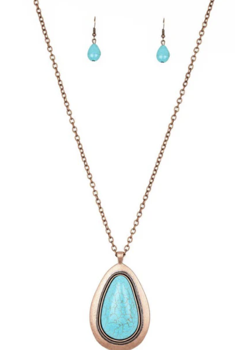 BADLAND To The Bone Copper Neclace