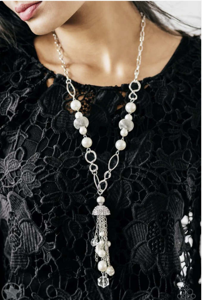 Designated Diva White Necklace