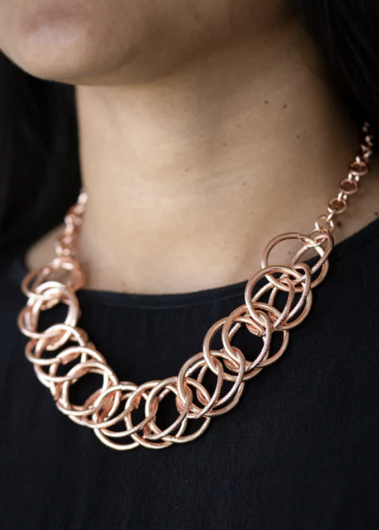Heavy Metal Hero Necklace Copper