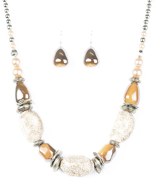 In Good Glazes Black Necklace