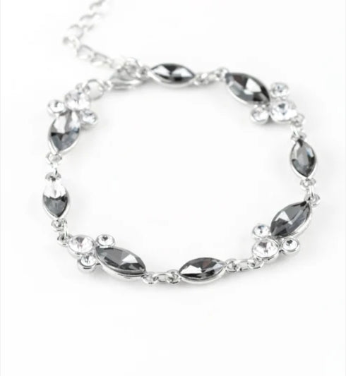 At Any Cost White Bracelet