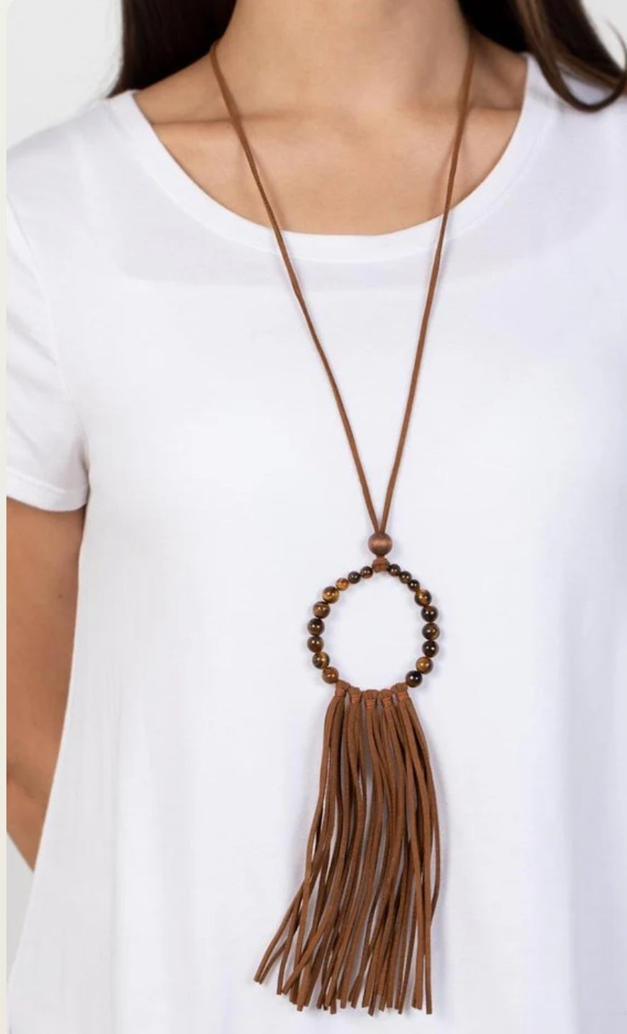 Namaste Mama Brown Necklace