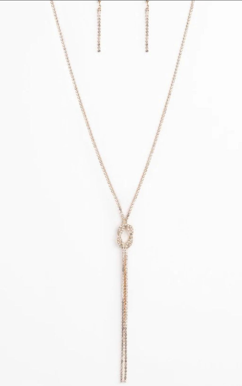 Knockout Knot Gold Necklace