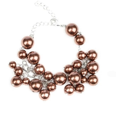 Girls In Pearls Silver Bracelet