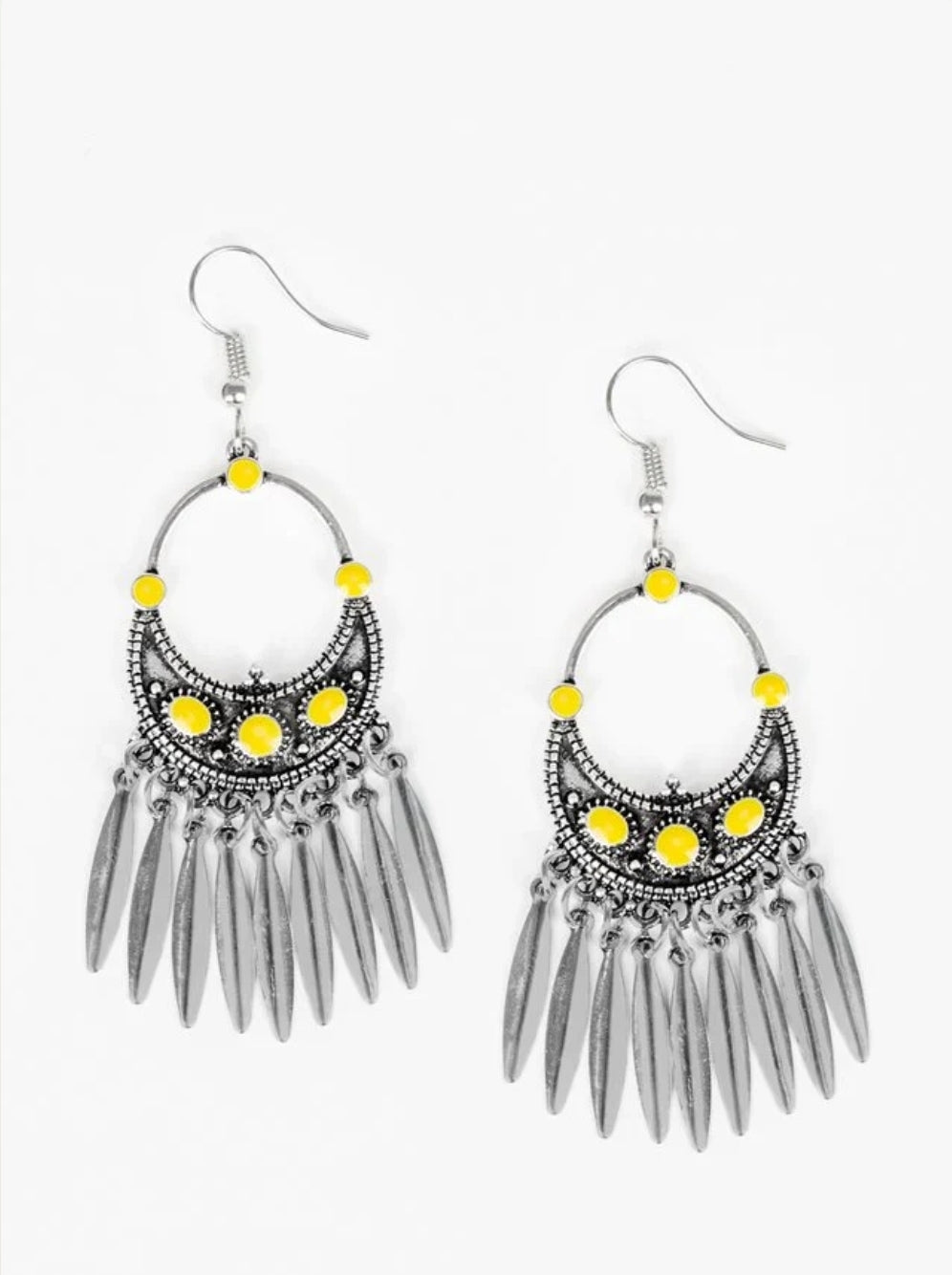 Cry Me A Riviera Yellow Earring
