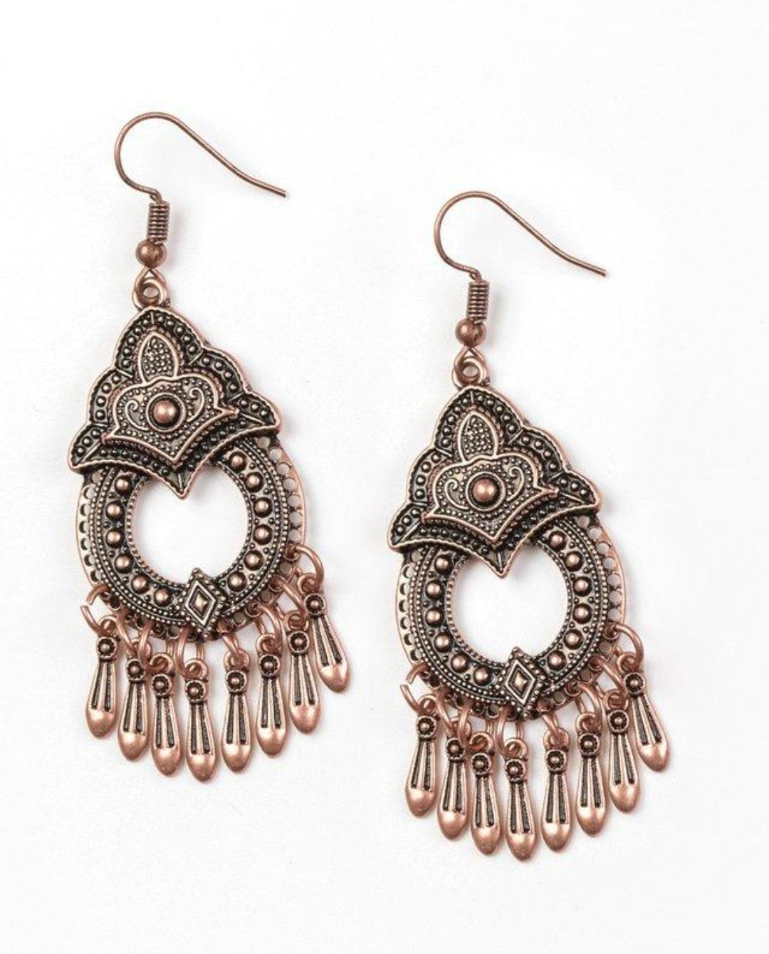 New Delhi Native Copper Earring