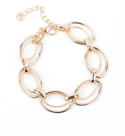 Simplistic Shimmer Silver Bracelet