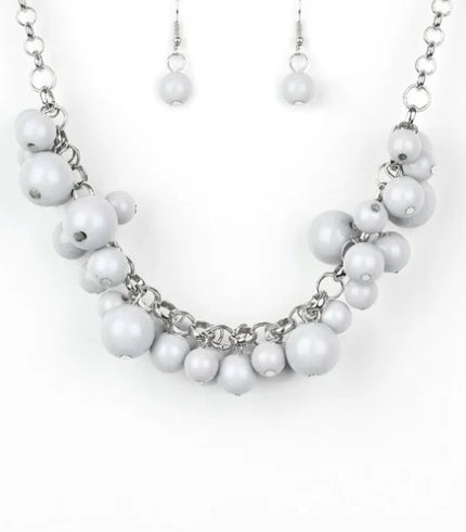 Walk this Broadway Red Necklace