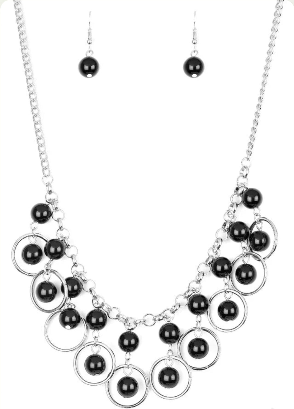 Really Rococo Necklace Black