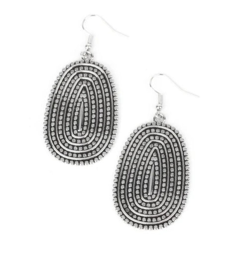 Desert Climate Silver Earring