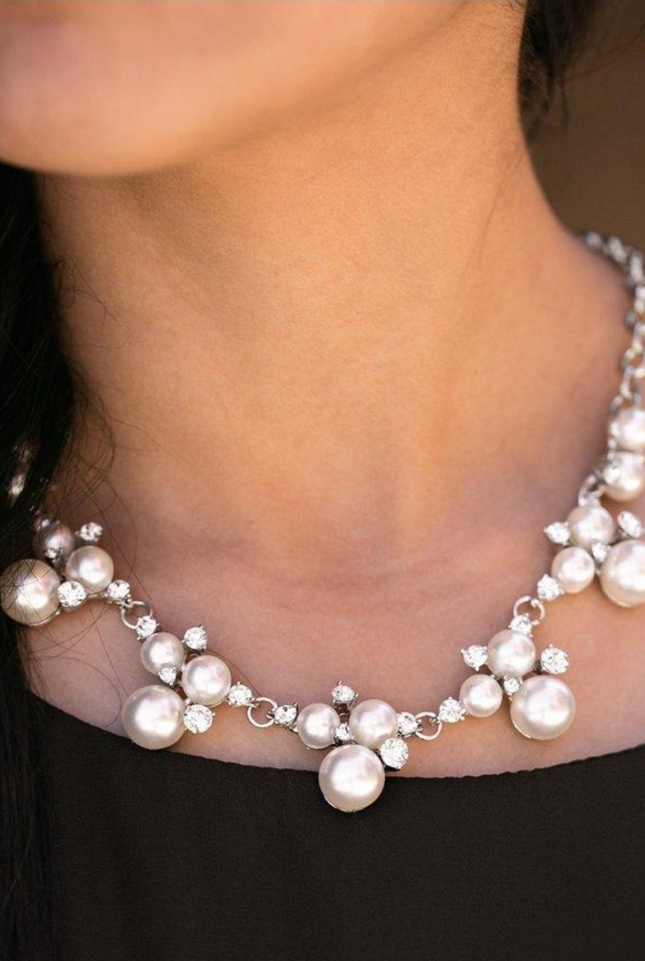 Toast to Perfection White Necklace