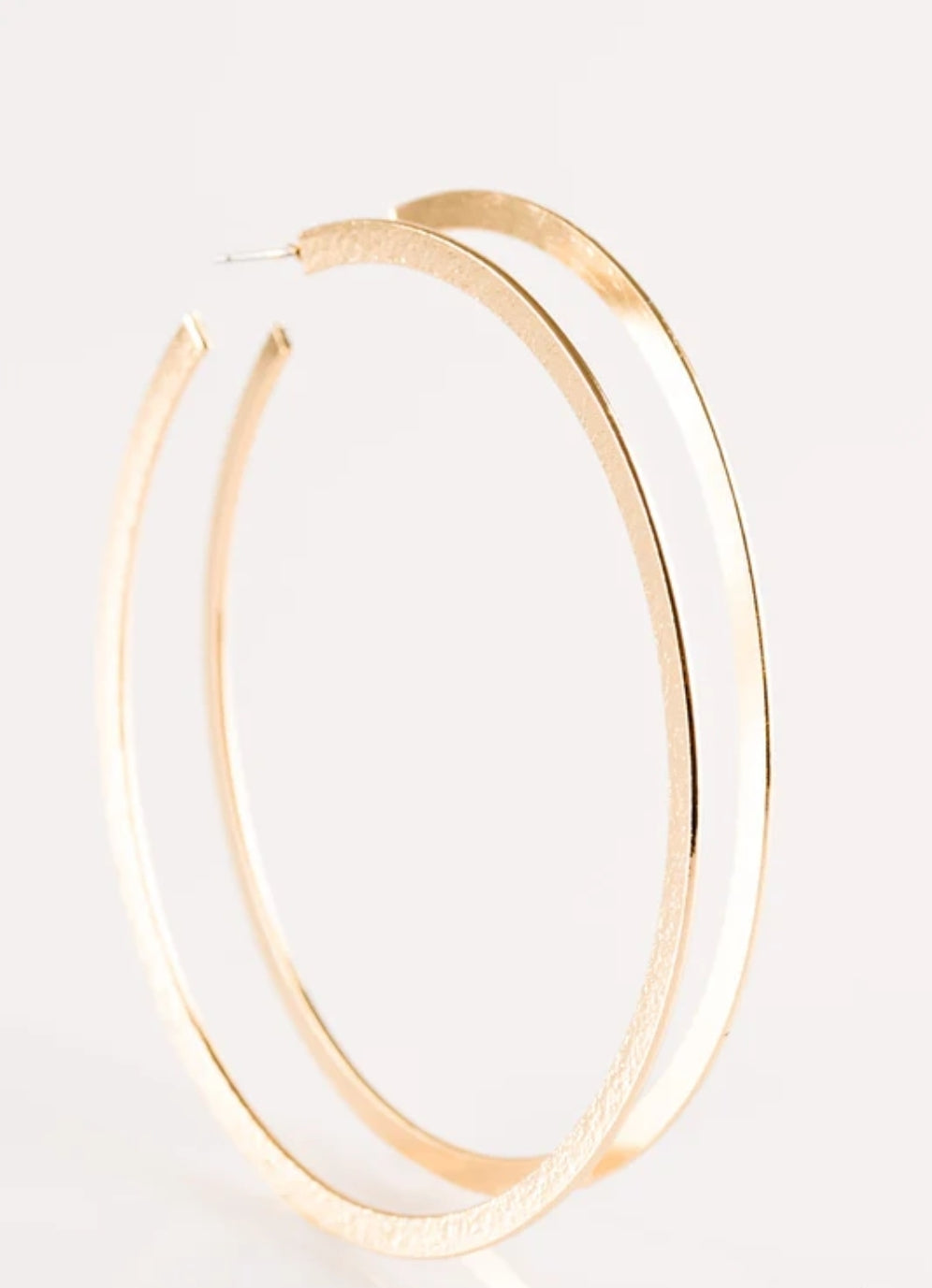 Size Them Up Hoop Earring Gold