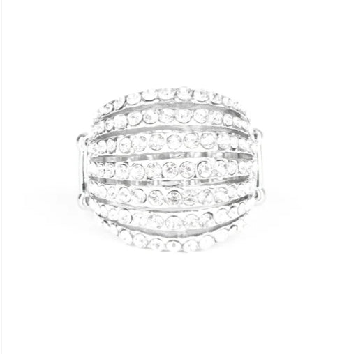 Blinding Brilliance White Ring