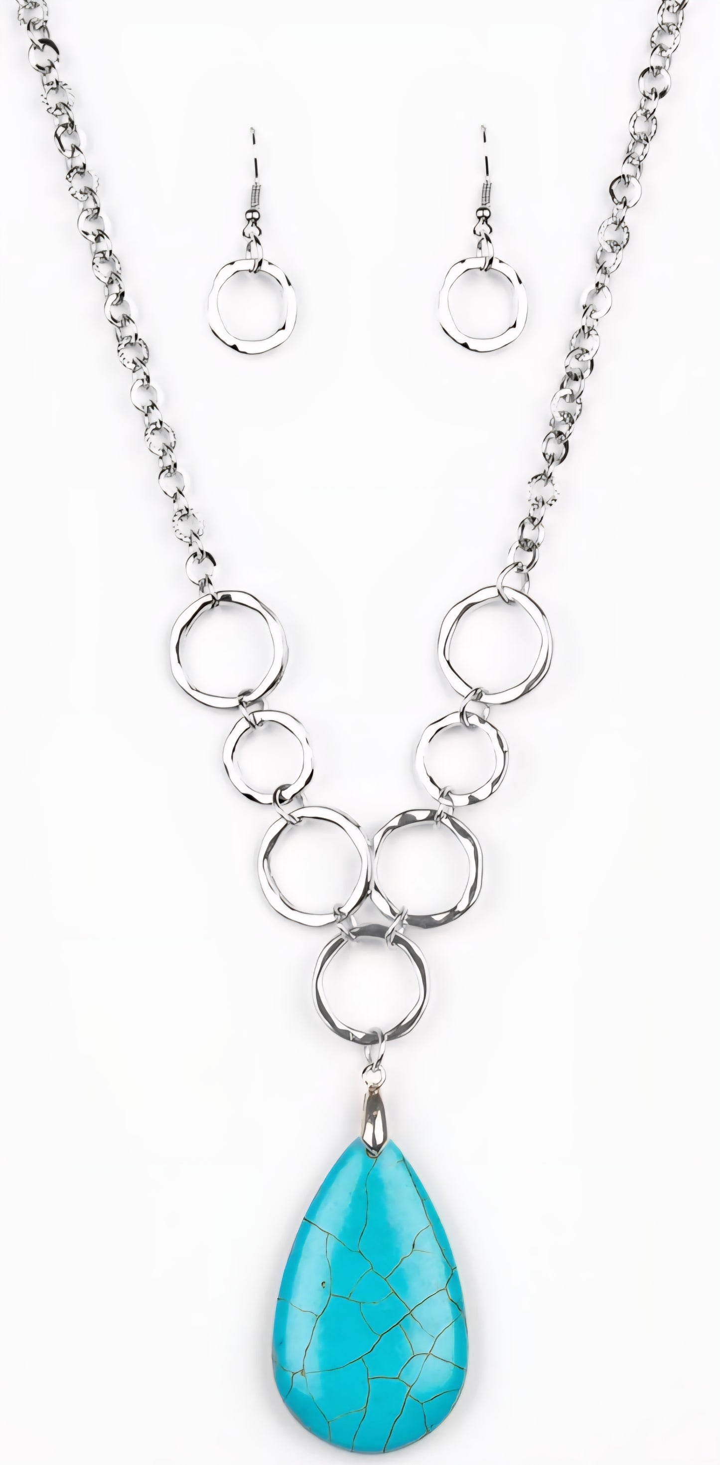 Livin' on a PRAIRIE Blue Necklace