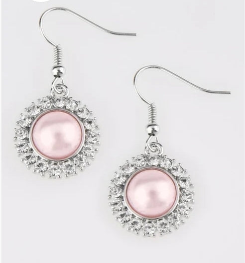 Fashion Show Celebrity Pink Earring