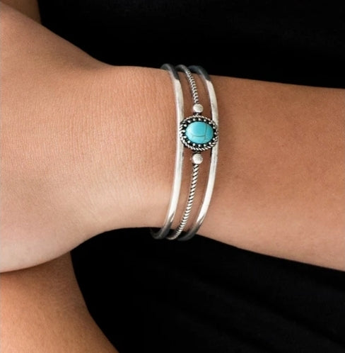 Borderline Borderland Blue Bracelet