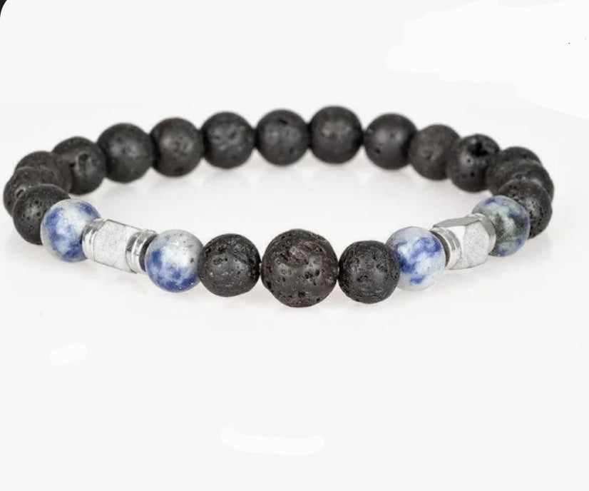 Strength Black Urban Bracelet