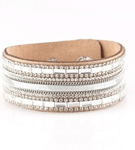 Teasingly Tomboy Brown Bracelet