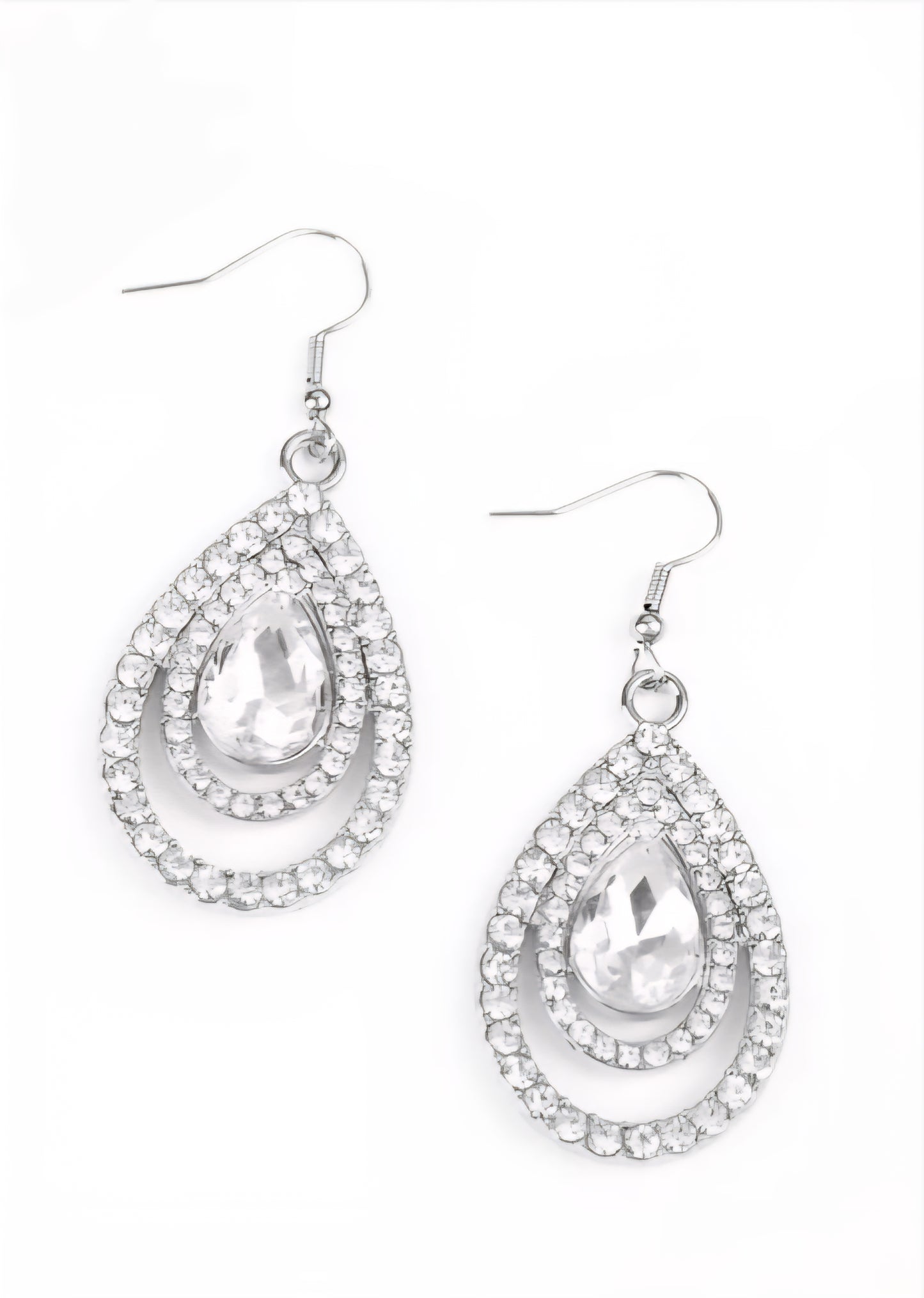 So The Story GLOWS White Earring