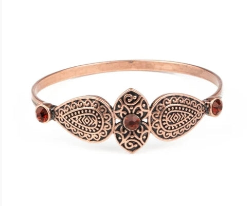 Flourishing Fashion Copper Bracelet