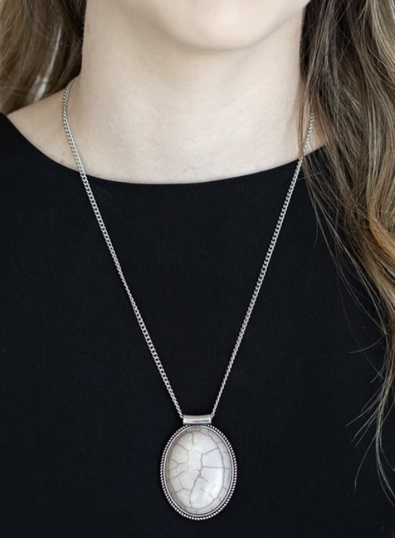 Southwest Showdown Silver Necklace