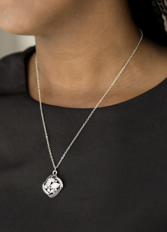 Speaking of Timeless Silver Necklace