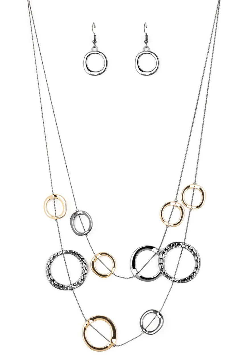 Ageless Aesthetics Black Necklace