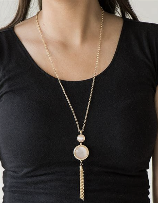 Have Some Common SENSE! Gold Necklace