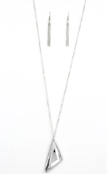 Ultra Sharp White Necklace