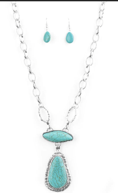 Rural Rapture Blue Necklaces