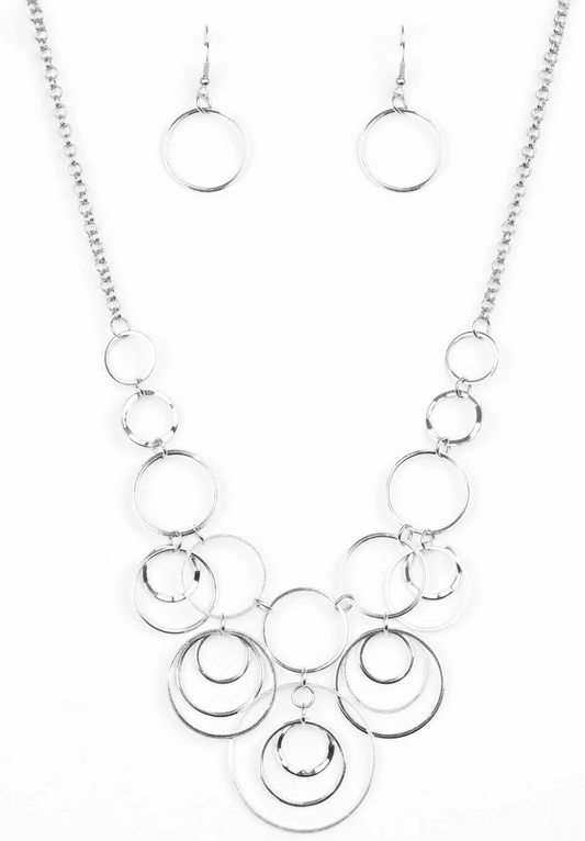 Break the Cycle Silver Necklace