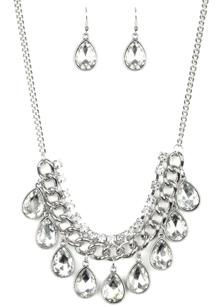 All Toget-HEIR Now White Necklace