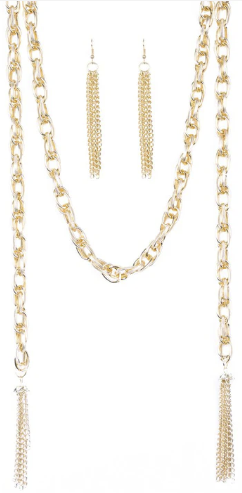 Scarfed For Attention Necklace