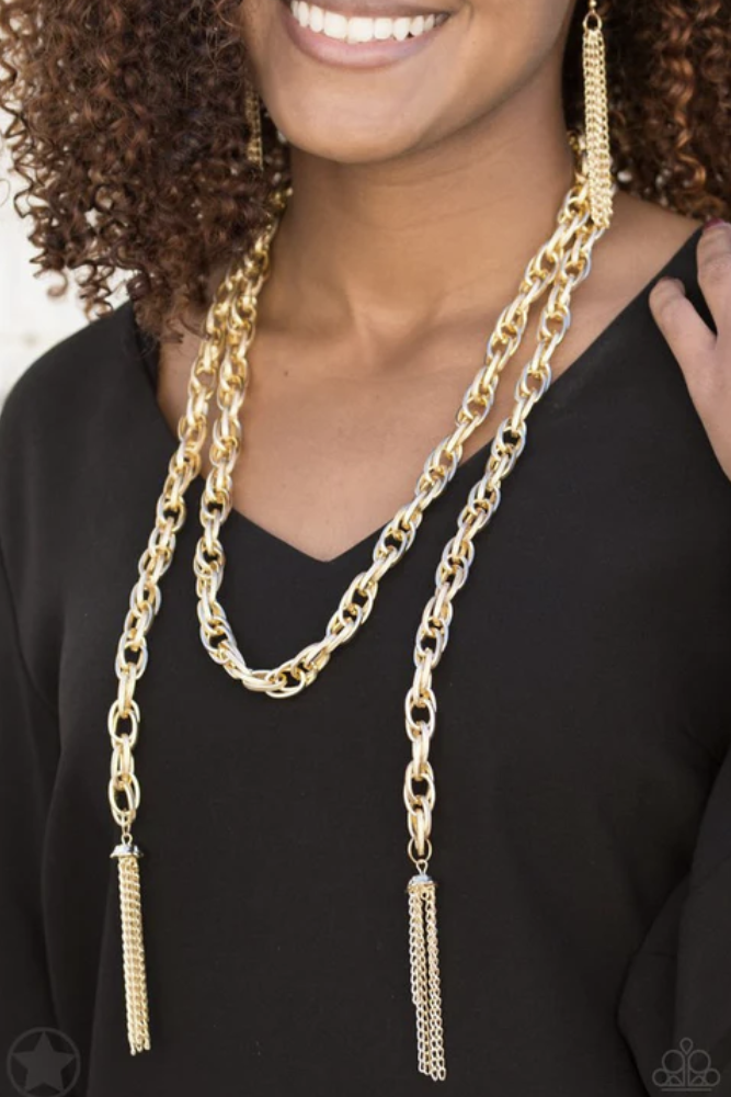 Scarfed For Attention Necklace