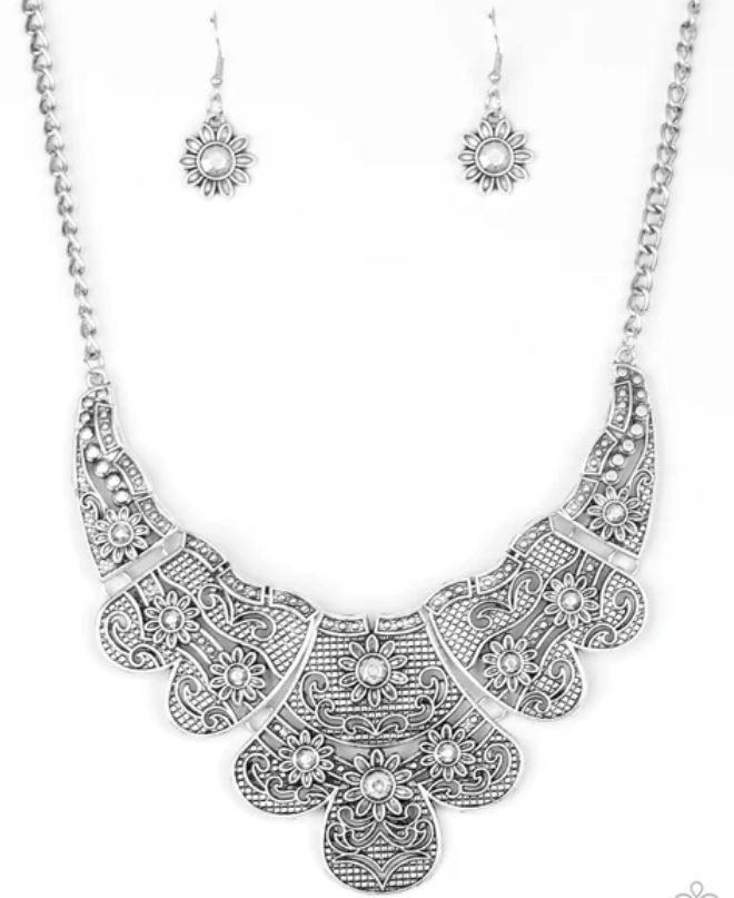 Mess With The Bull Silver Necklace