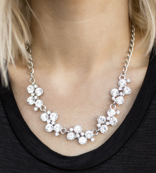 Hollywood Hills White Necklace