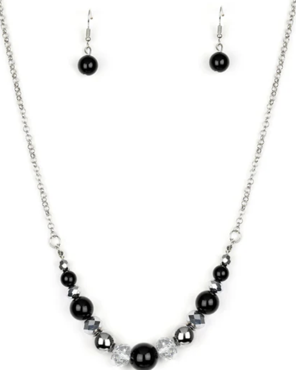 The Big Leaguer Black Necklace
