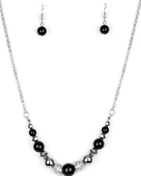 The Big Leaguer Black Necklace