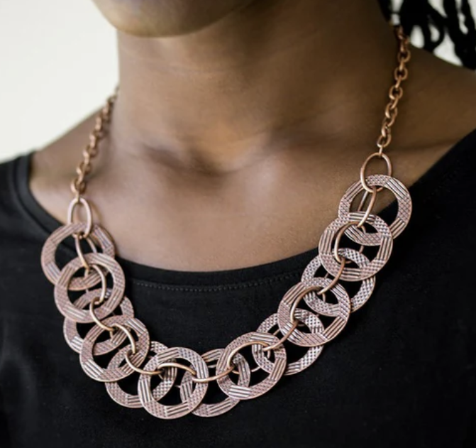 The Main Contender Copper Necklace