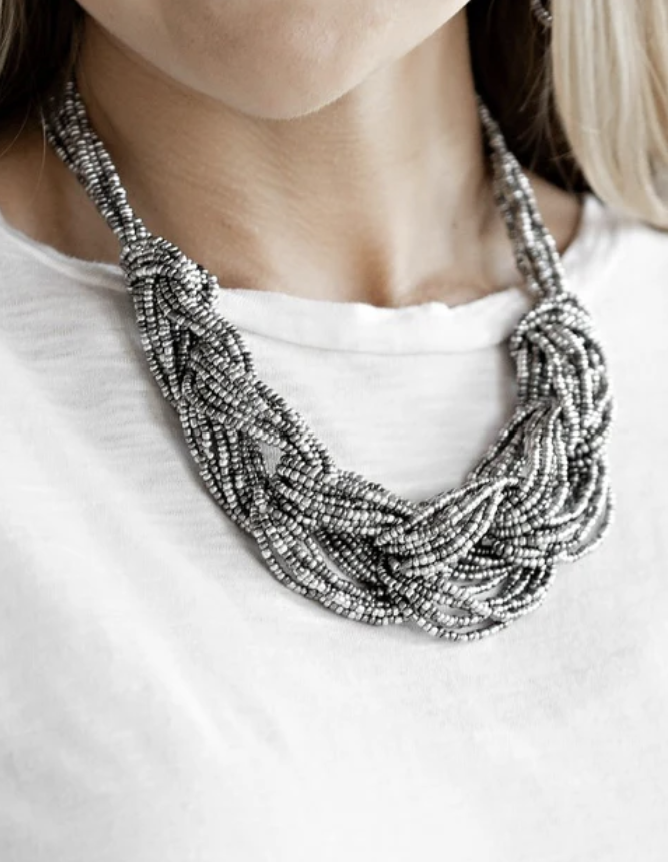 City Catwalk Blue Necklace