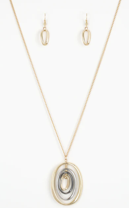 Classic Convergence Gold Necklace
