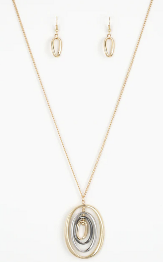 Classic Convergence Gold Necklace