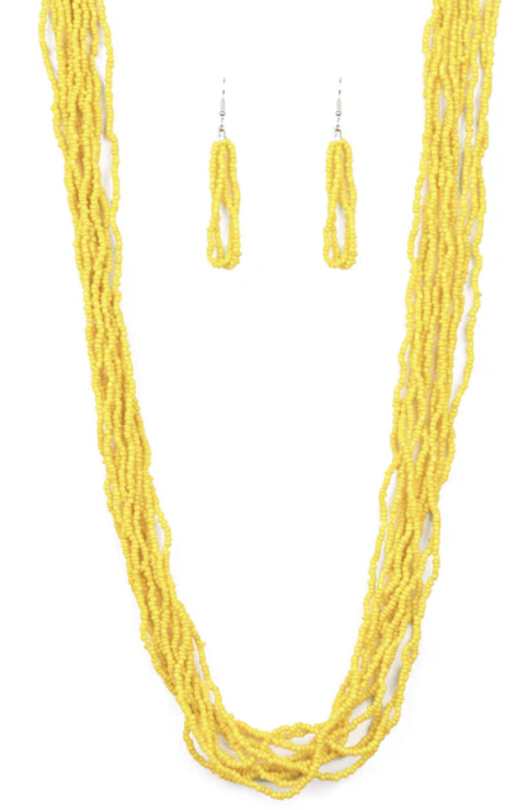 Congo Colada Orange Neclace