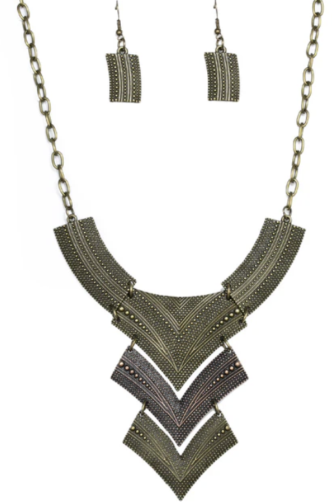 Fiercely Pharoah Necklace Multi