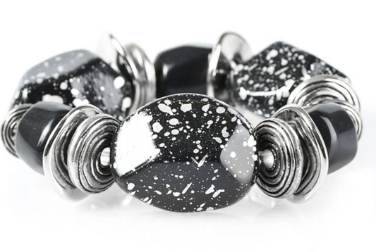 Glaze of Glory Black Bracelet