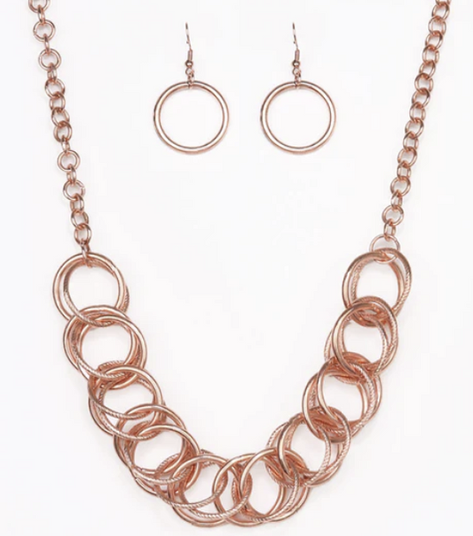 Heavy Metal Hero Necklace Copper