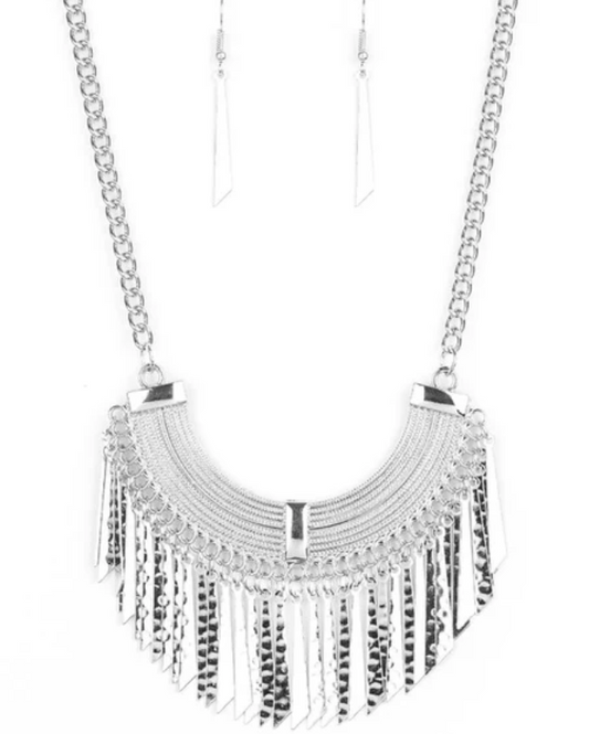 Impressively Incan Silver Necklace