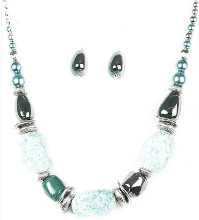 In Good Glazes Black Necklace