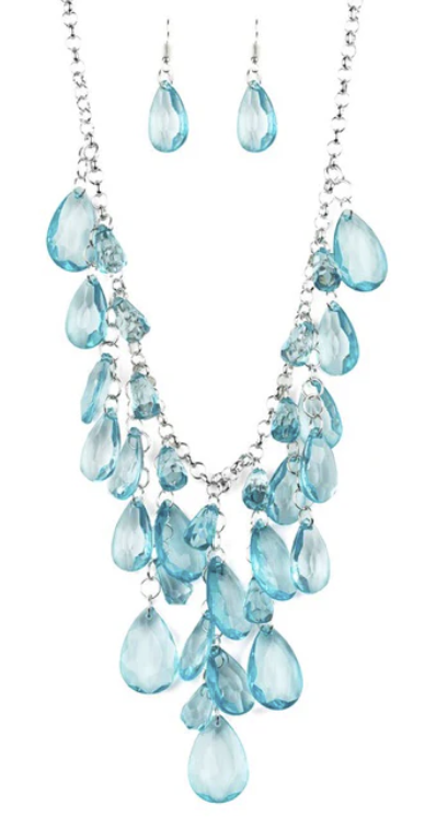 Irresistible Iridescence Blue Necklace